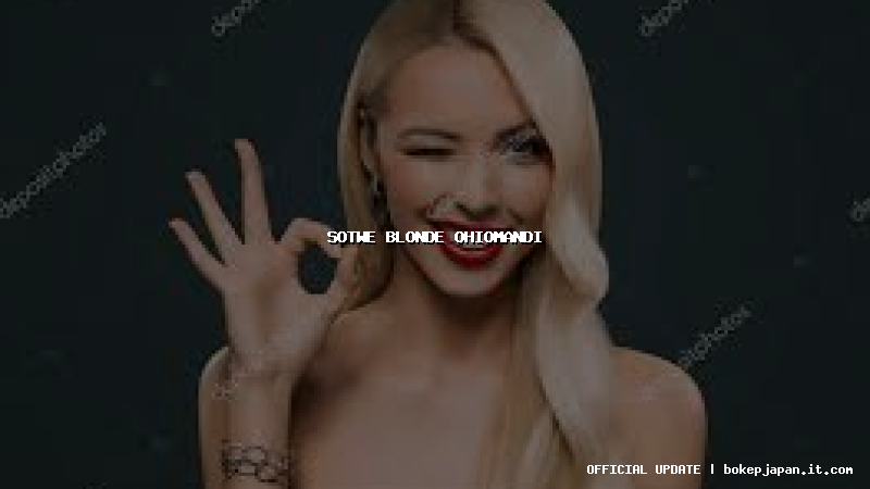 sotwe blonde ohiomandi