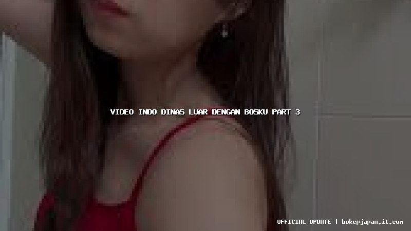 video indo dinas luar dengan bosku part 3